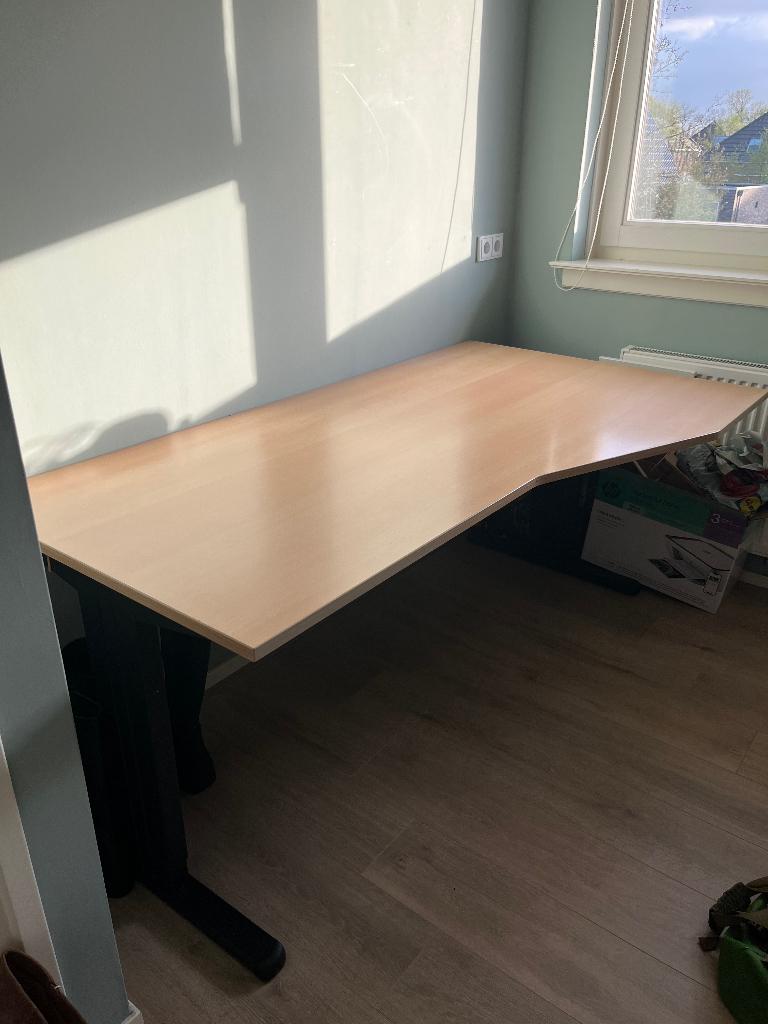 Bureau, Ophalen, Gebruikt, In hoogte verstelbaar, 200 cm