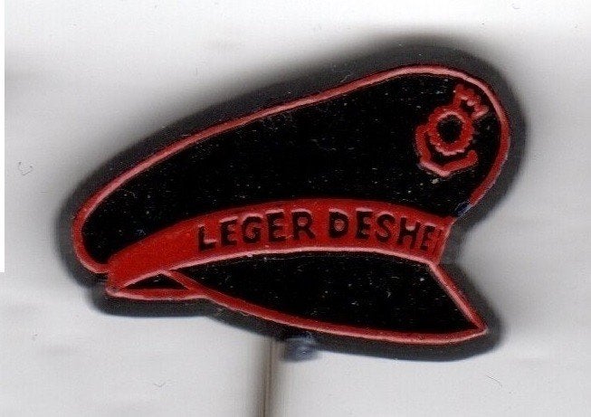 Speldje PET LEGER DES HEILS ZWART ROOD (A5), Verzamelen, Ophalen of Verzenden, Gebruikt, Overige onderwerpen