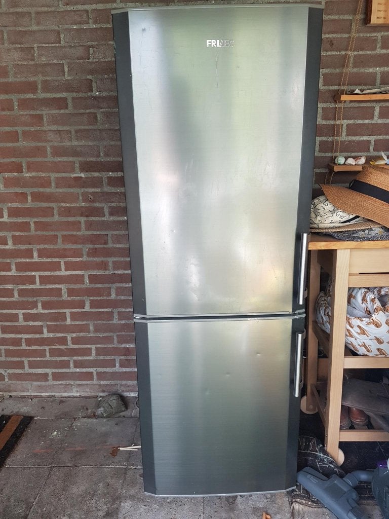 Frilec koel- vriescombinatie, Ophalen, 150 tot 200 liter, Gebruikt, Met aparte vriezer