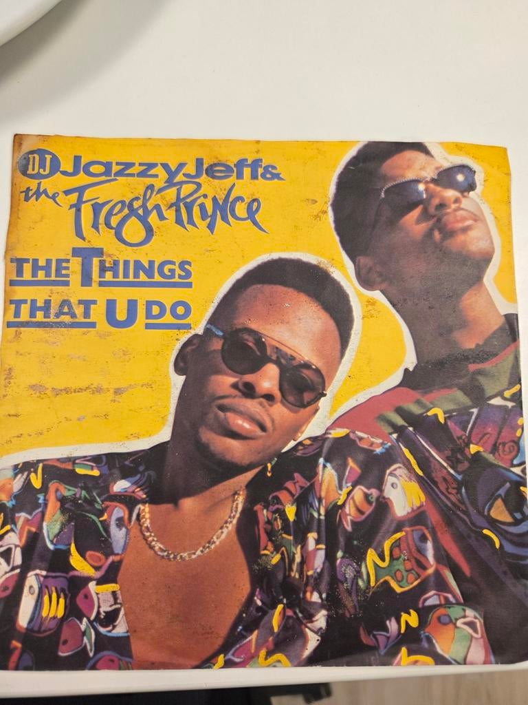 Dj Jazzy jeff en the Fresh Prince 7 inch singel vinyl, Cd's en Dvd's, Cd's | Hiphop en Rap, Ophalen of Verzenden, Zo goed als nieuw
