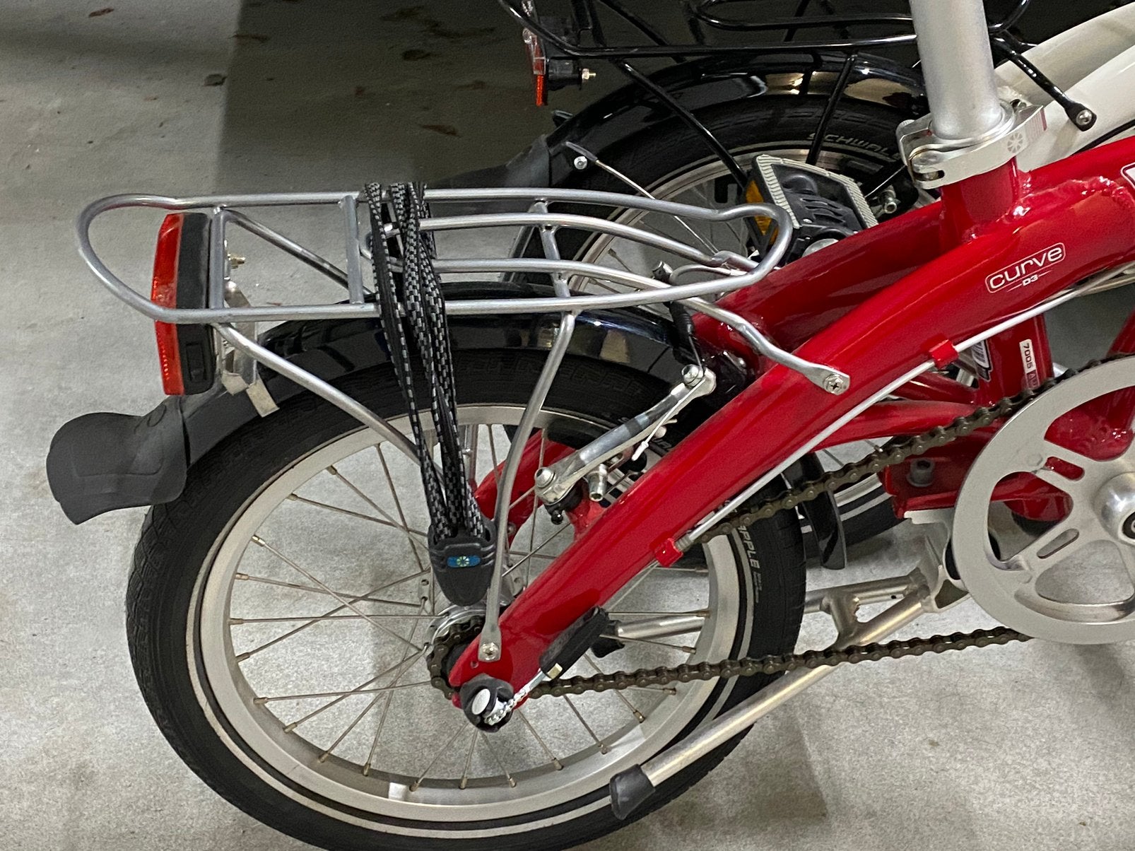 Dahon Curve Aluminium vouwfietsen met naaf versnellingen, Ophalen, Zo goed als nieuw