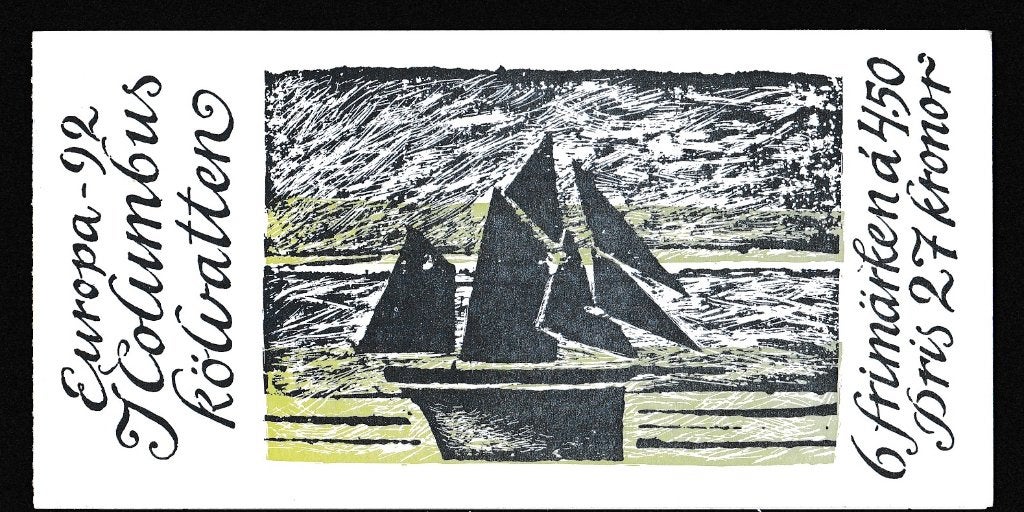 nr.93 - CEPT. boekje Zweden 1992, Ophalen of Verzenden, Overige landen, Postfris