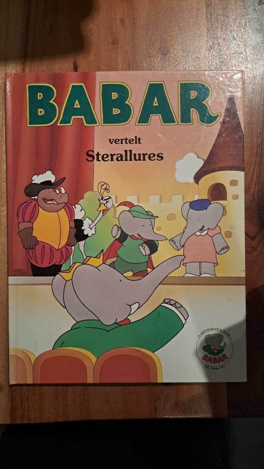X Babar vertelt Sterallures - Kinderboek, Ophalen of Verzenden