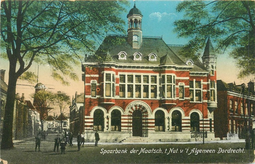 701-072-009 Dordrecht Spaarbank, Verzenden, Voor 1920, Zuid-Holland