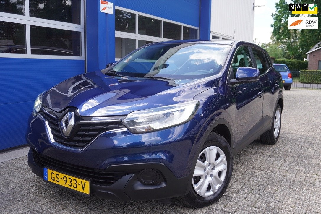 Renault Kadjar 1.2 TCe Life, Voorwielaandrijving, Stof, 4 cilinders, Blauw
