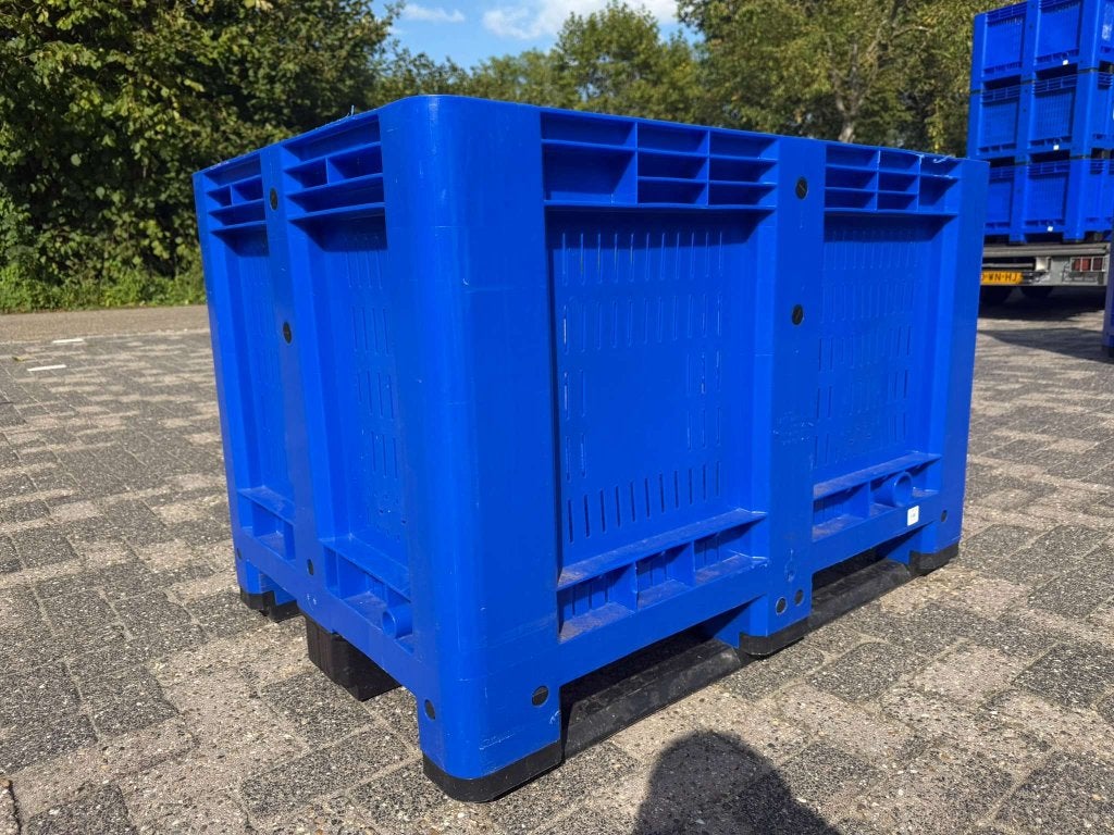 Geperforeerde kunststof palletbox 1200X800X780mm nieuwstaat, Niet ingevuld, 100 cm of meer, 60 cm of meer, Niet ingevuld