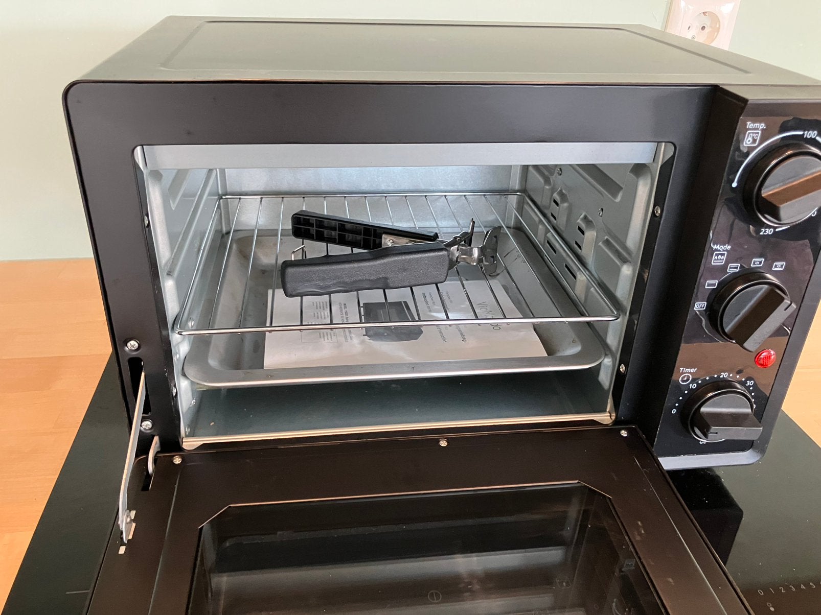 Via Mondo camping hetelucht, gril oven, Ophalen, Zo goed als nieuw