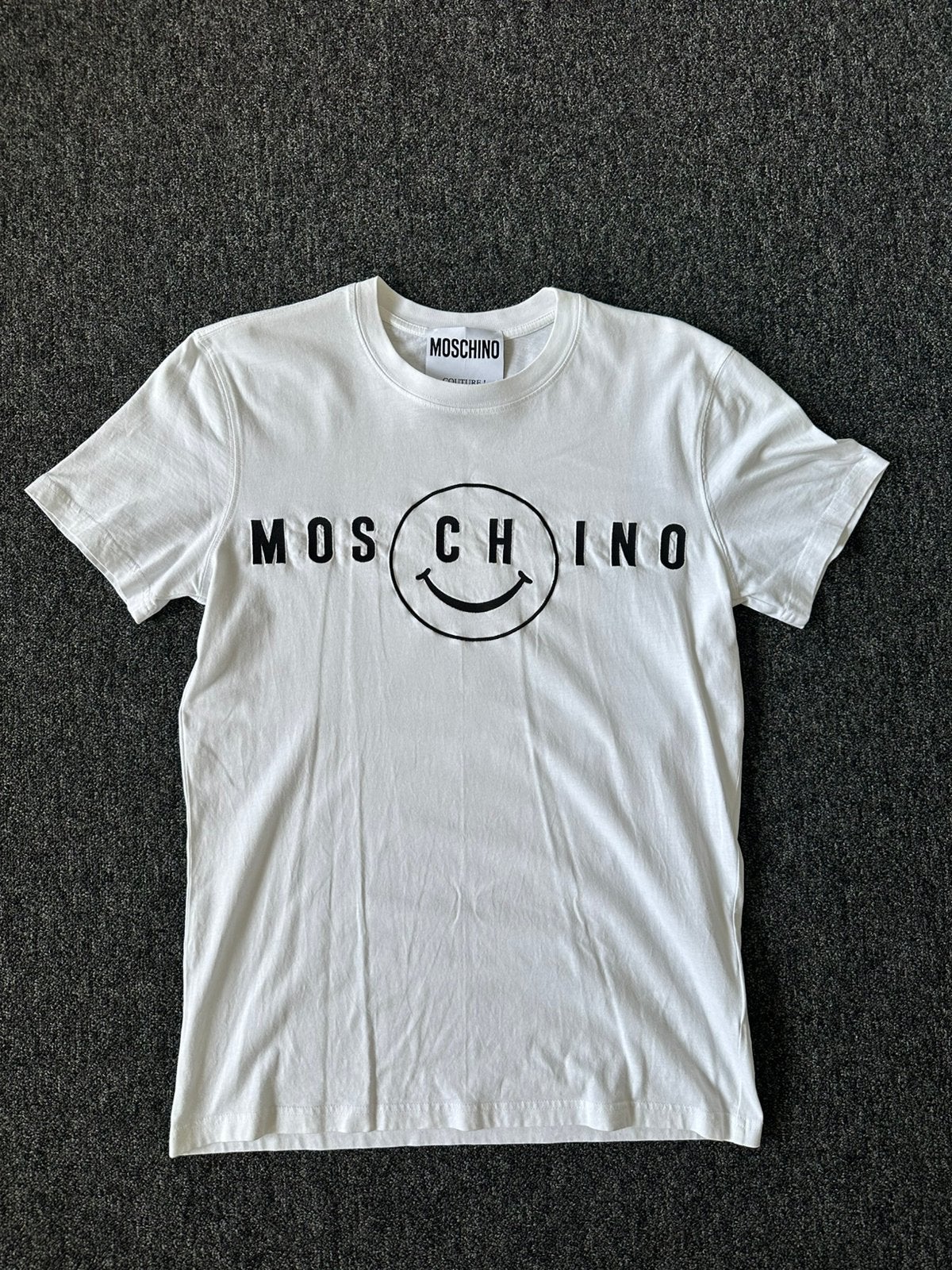 T-shirt MOSCHINO, Ophalen of Verzenden, Nieuw, Maat 46 (S) of kleiner, Wit