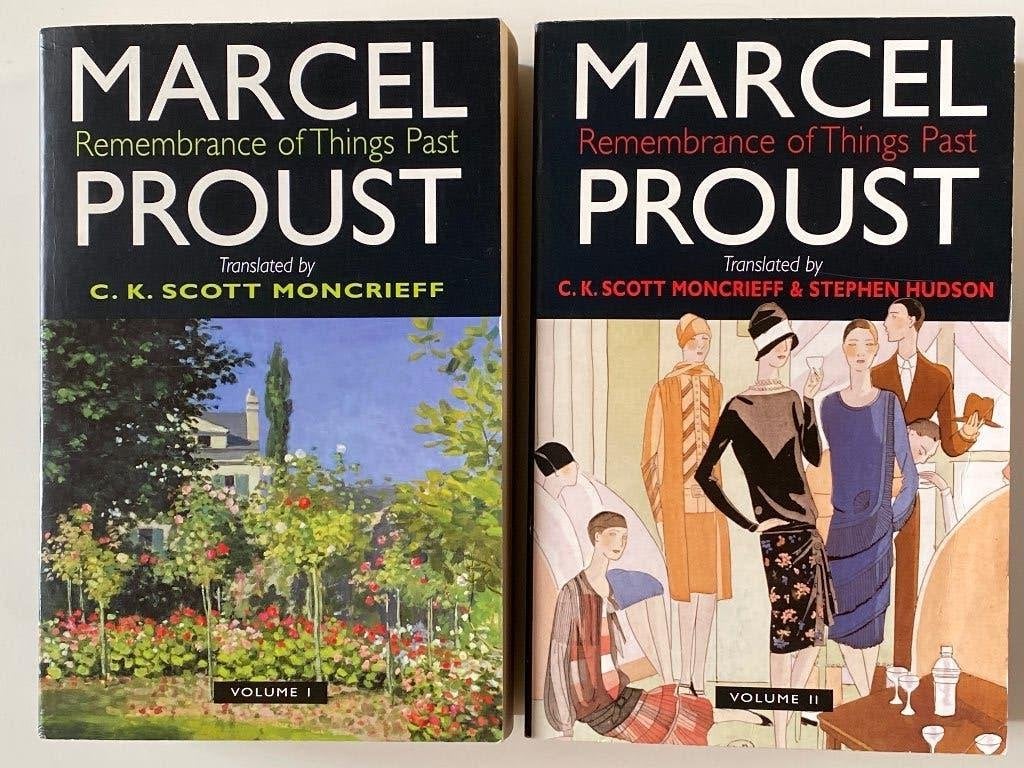 Proust Remembrance of Things Past 1 & 2, Ophalen of Verzenden, Zo goed als nieuw