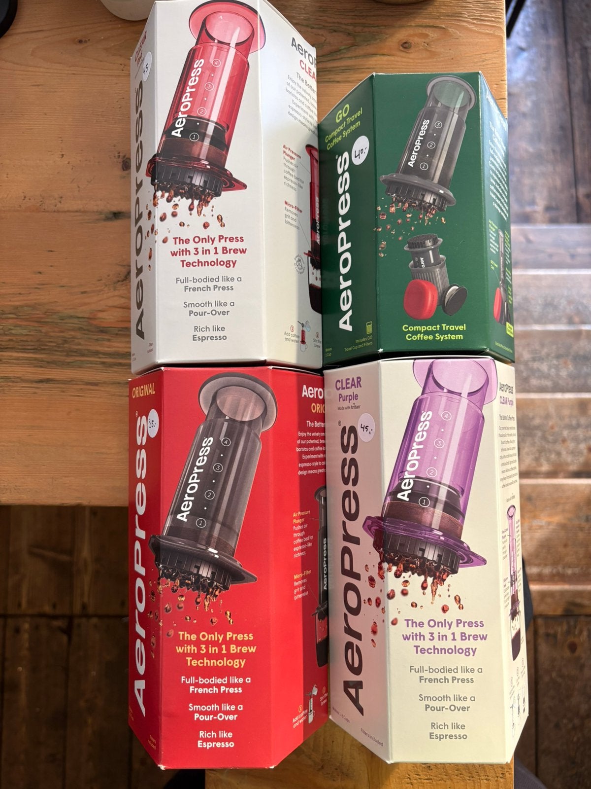 Verschillende nieuwe aeropress !, Verzenden, Nieuw, Overige modellen