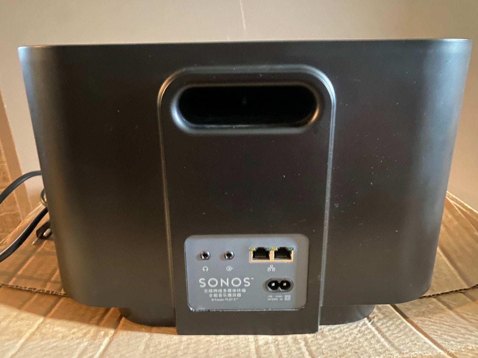 Foto 5 van Sonos Play 5 set met Boost en Bridge als NIEUW!
