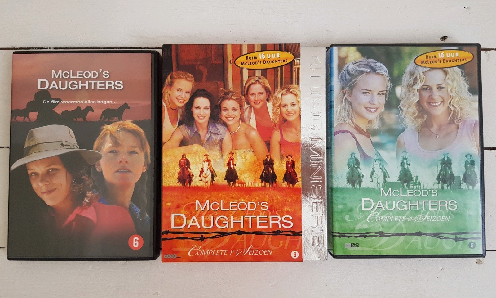 McLeod's daughters film en seizoen 1 en 2 op dvd, Ophalen of Verzenden, Zo goed als nieuw