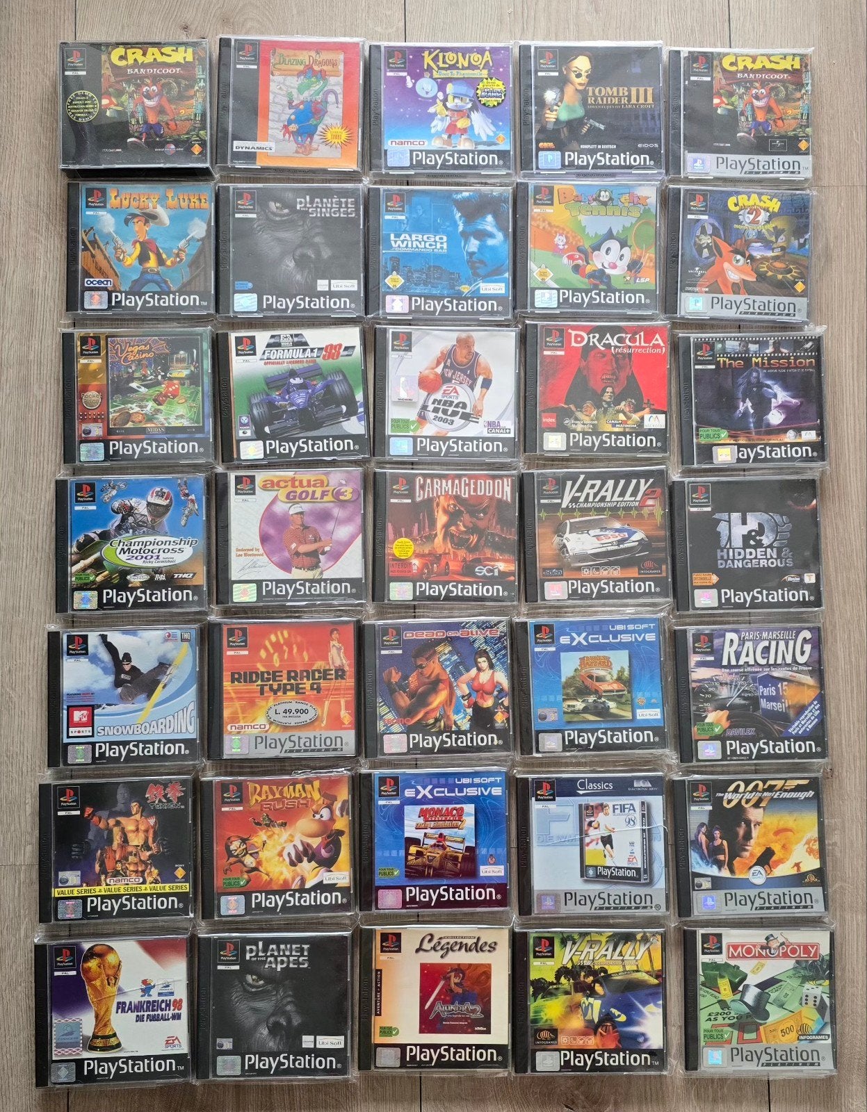 Grote collectie PlayStation 1 games (PS1) - Diverse genres, Gebruikt, Overige genres, 1 speler, Ophalen of Verzenden