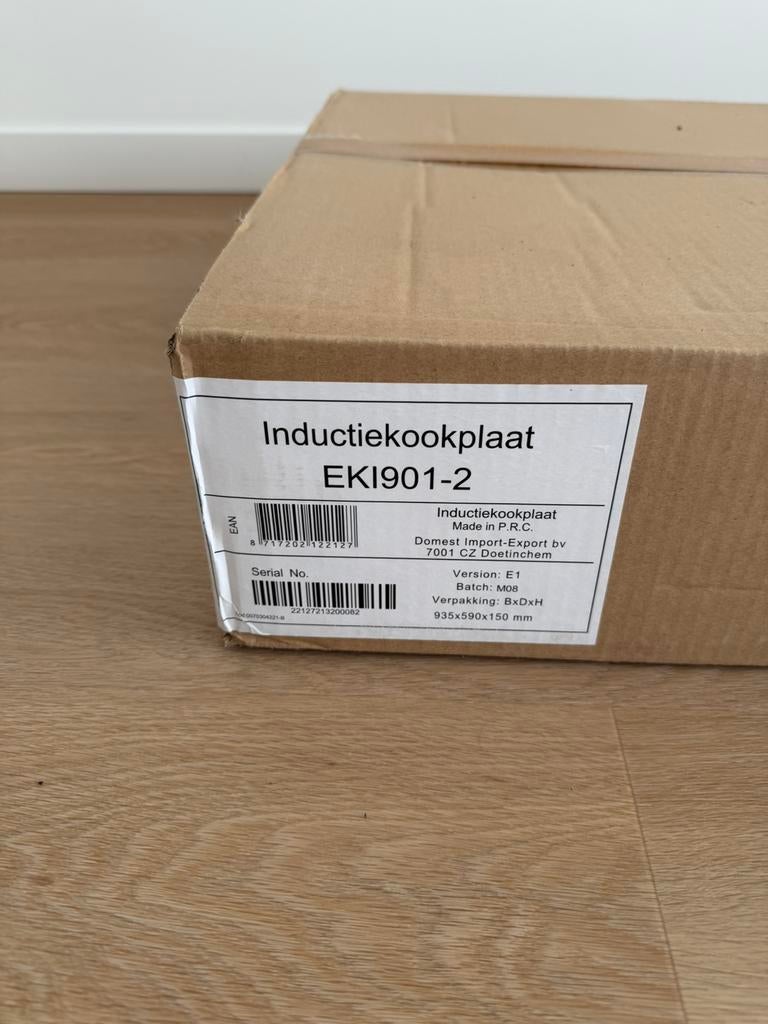 Exquisit elektrische inductiekookplaat NIEUW, Ophalen of Verzenden, Nieuw