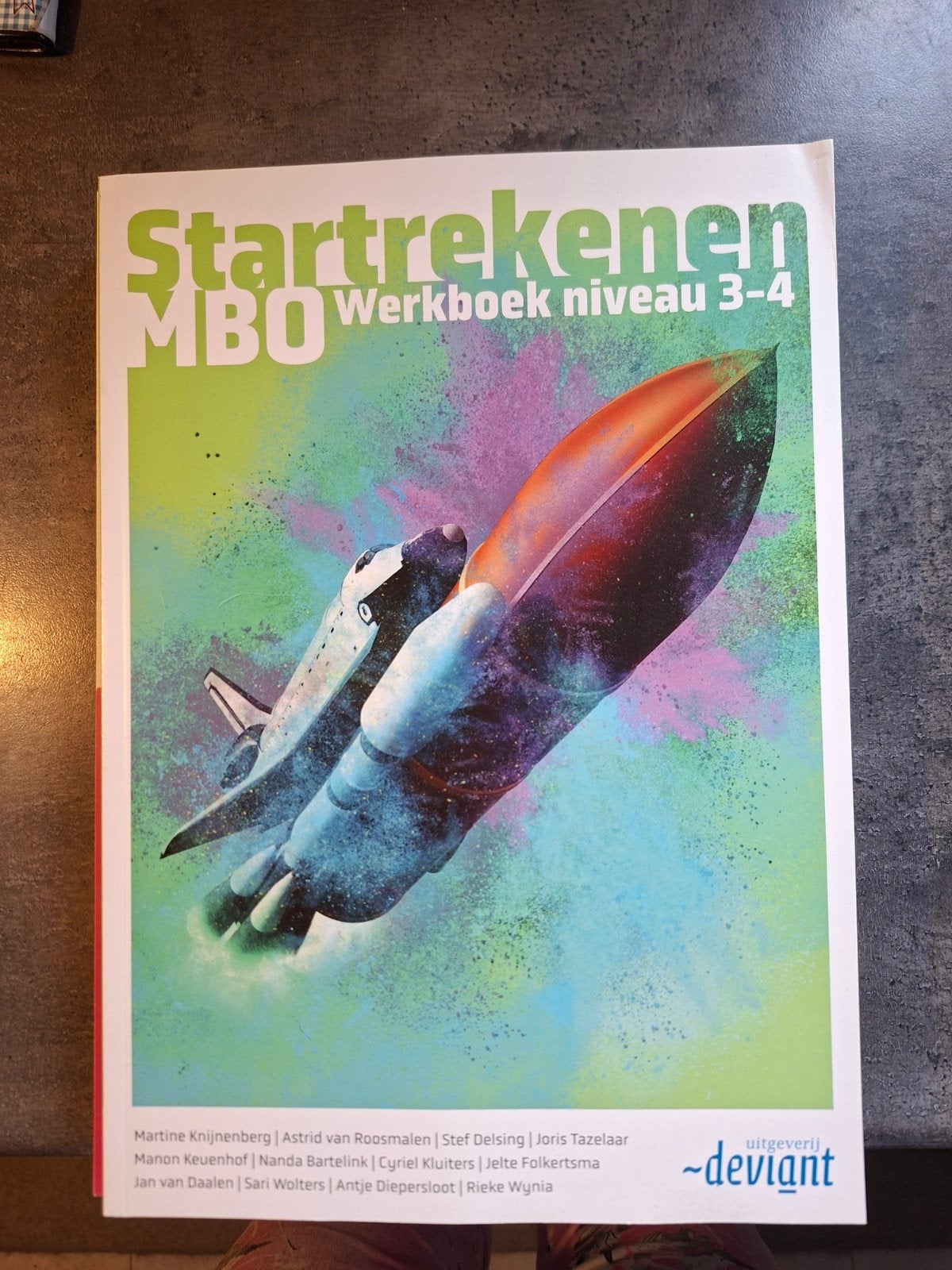 Startrekenen MBO Werkboek niveau 3-4, Martine Knijnenberg, Astrid van Roosmalen, Stef Delsing, Ophalen of Verzenden, Zo goed als nieuw