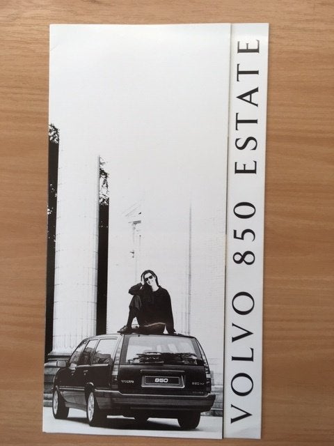 Volvo 850 Estate Brochure - Origineel uit 1992  NL, Gelezen, Volvo, Volvo Cars, Ophalen of Verzenden