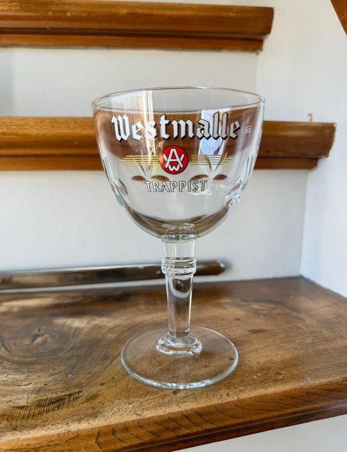 Westmalle trappist bierglas 0,33L, Verzamelen, Biermerken, Ophalen of Verzenden, Zo goed als nieuw, Glas of Glazen, Overige merken
