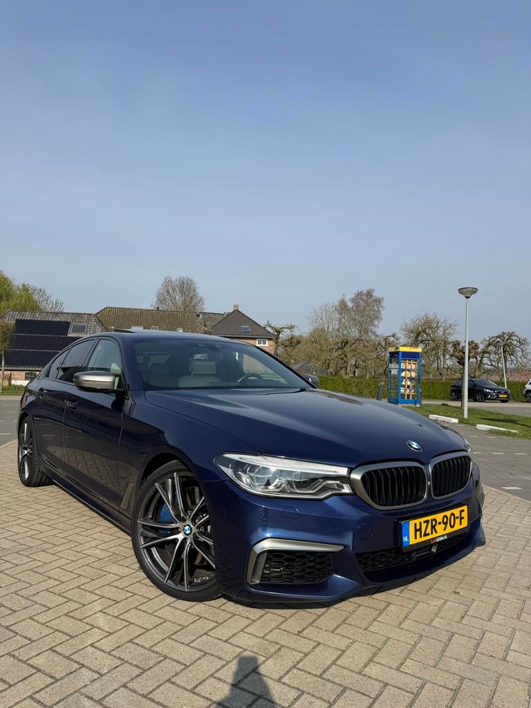 BMW 5-Serie M550i Xdrive 462pk., Auto's, Automaat, 8 cilinders, 2000 kg, 463 pk