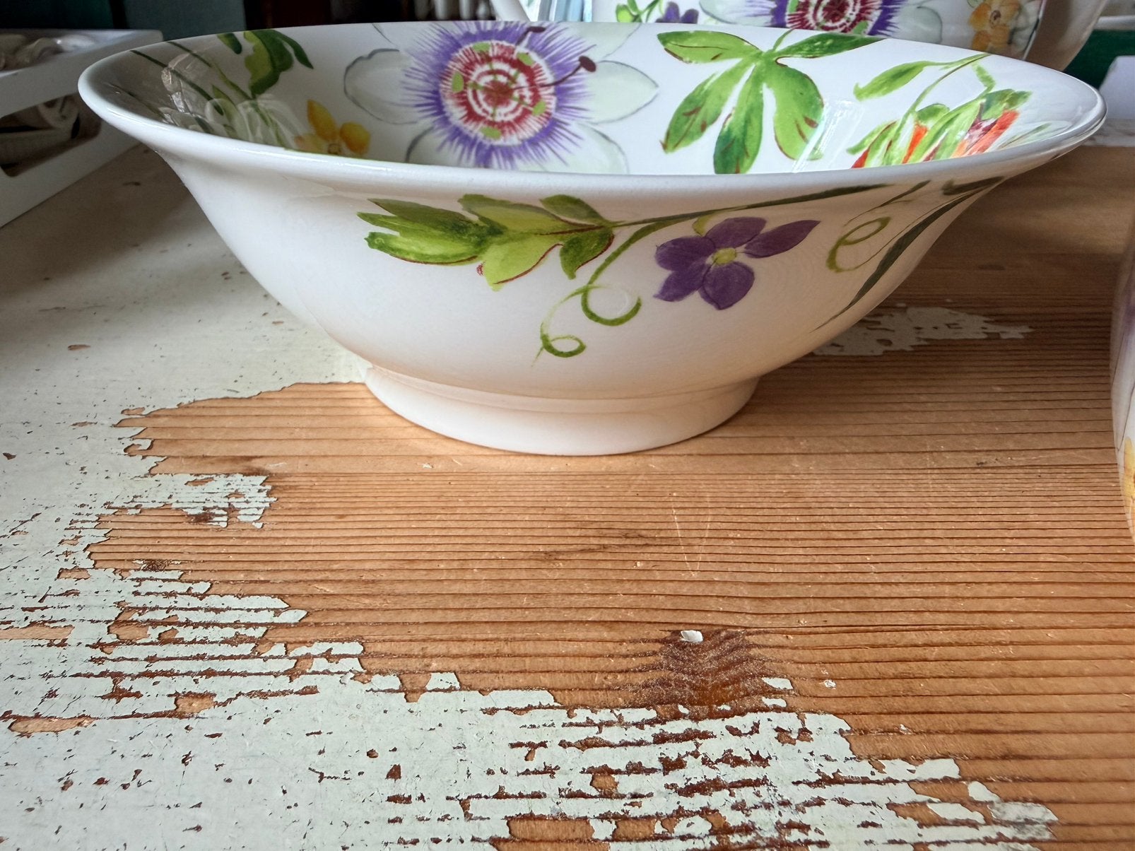 Gien PASSIFLORE, Huis en Inrichting, Keuken | Servies, Ophalen of Verzenden, Porselein, Overige stijlen, Schaal of Schalen