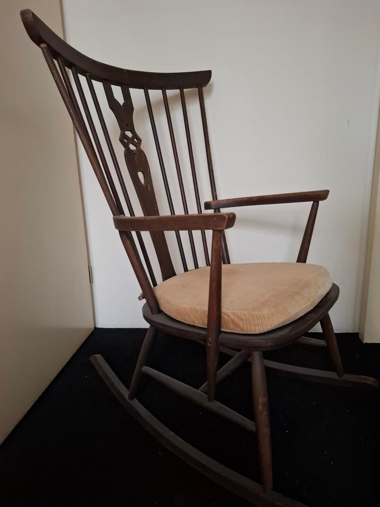 SCHOMMELSTOEL, WINDSOR, € 50,-,ZIE OOK MIJN OVERIGE ADV., Antiek en Kunst, Antiek | Meubels | Stoelen en Banken, Ophalen of Verzenden