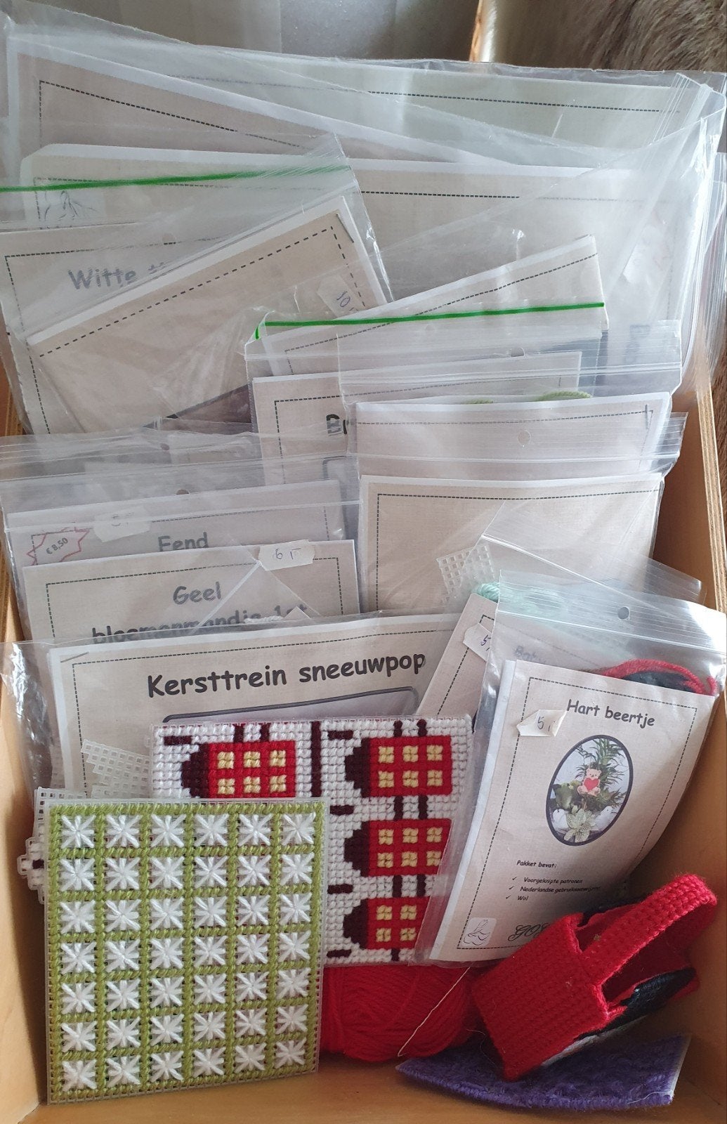 grote partij GoGo stramien borduurpakketten, Verzenden, Nieuw, Handborduren, Borduurpakket