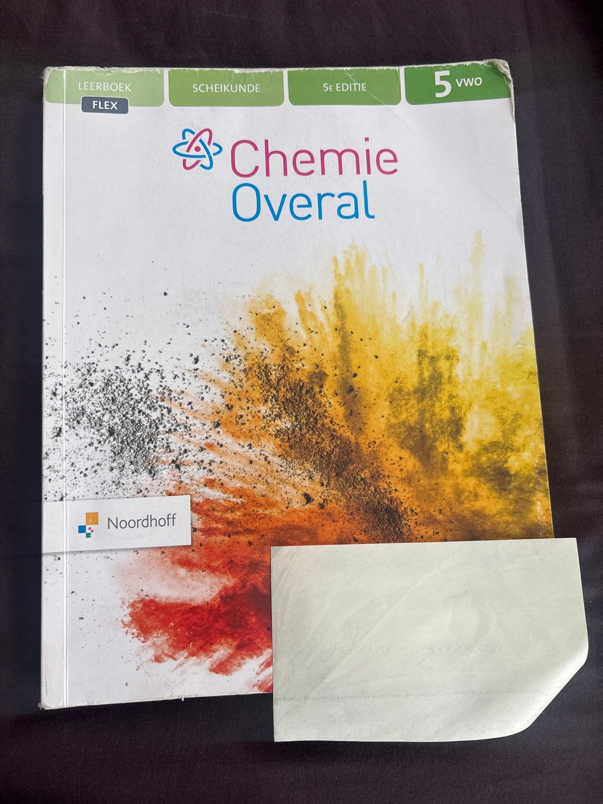 Chemie Overal 5 VWO Scheikunde Leerboek 5e Editie, Boeken, Ophalen of Verzenden, Zo goed als nieuw, VWO, Scheikunde