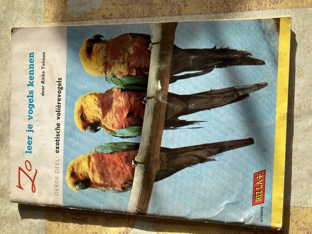 Zo leer je vogels kennen deel 3 (Rizla), Boeken, Prentenboeken en Plaatjesalbums, Ophalen of Verzenden, Gelezen, Plaatjesalbum