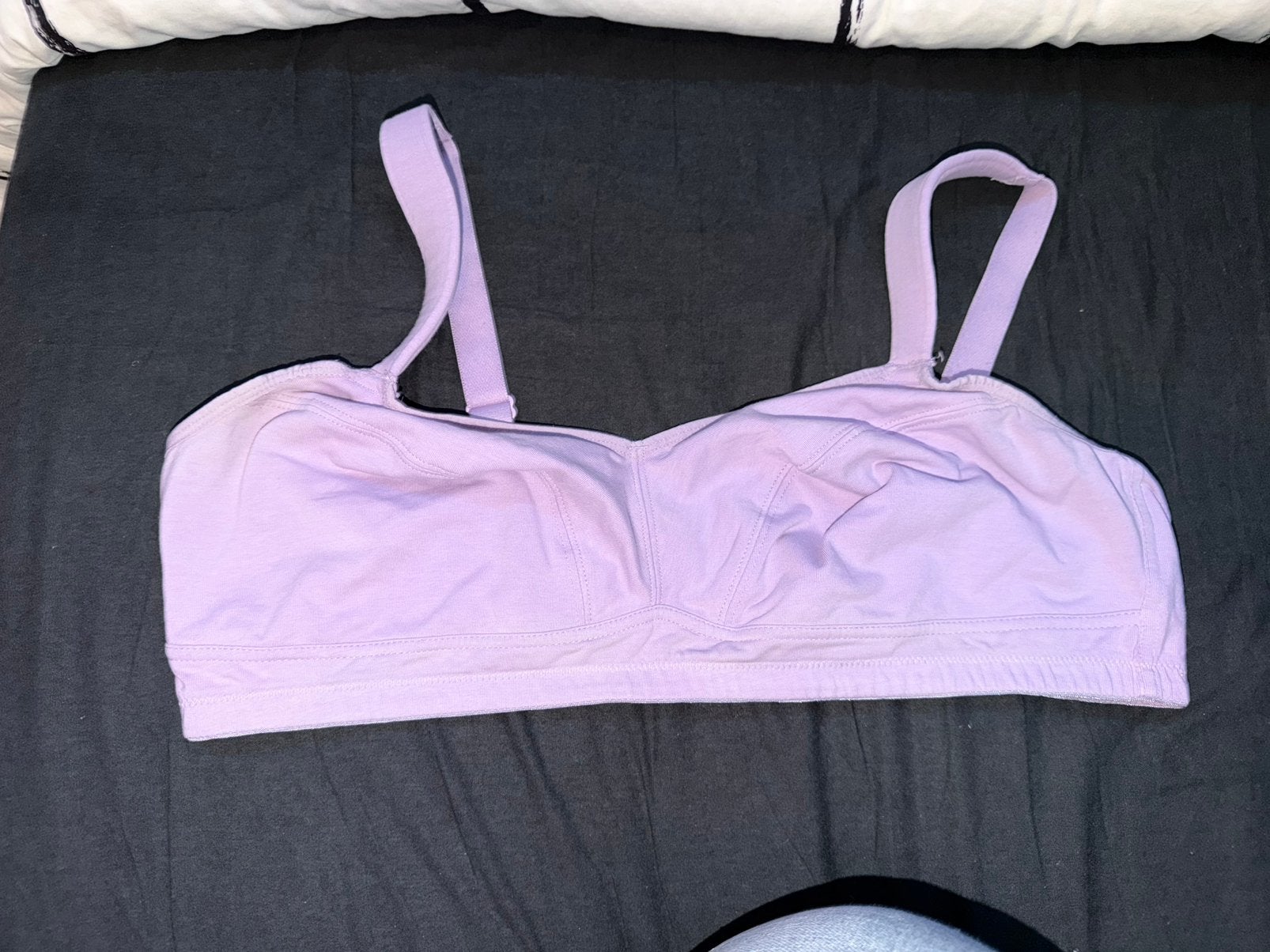 Bonprix paarse bralette / bh zonder beugel – Maat 95B, Ophalen of Verzenden, Paars, BH