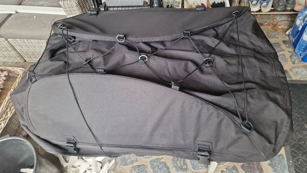 Dakkoffer daktas zwart, Ophalen of Verzenden, Gebruikt
