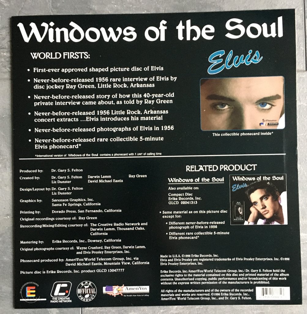 Elvis Presley – Windows Of The Soul, LP, Overige genres, Ophalen of Verzenden, 12 inch