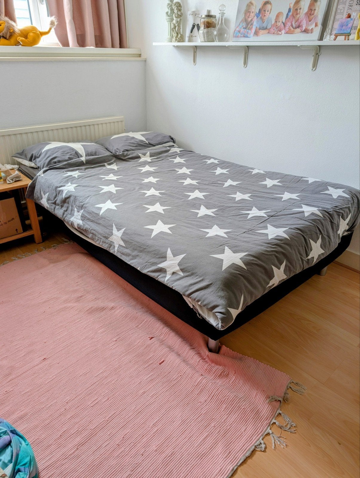 Gratis: prima bed met goede matras 120 x 200, Ophalen, Gebruikt, Twijfelaar, 120 cm