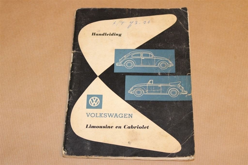 Handleiding Volkswagen Limousine en Cabriolet - 1962, Ophalen of Verzenden
