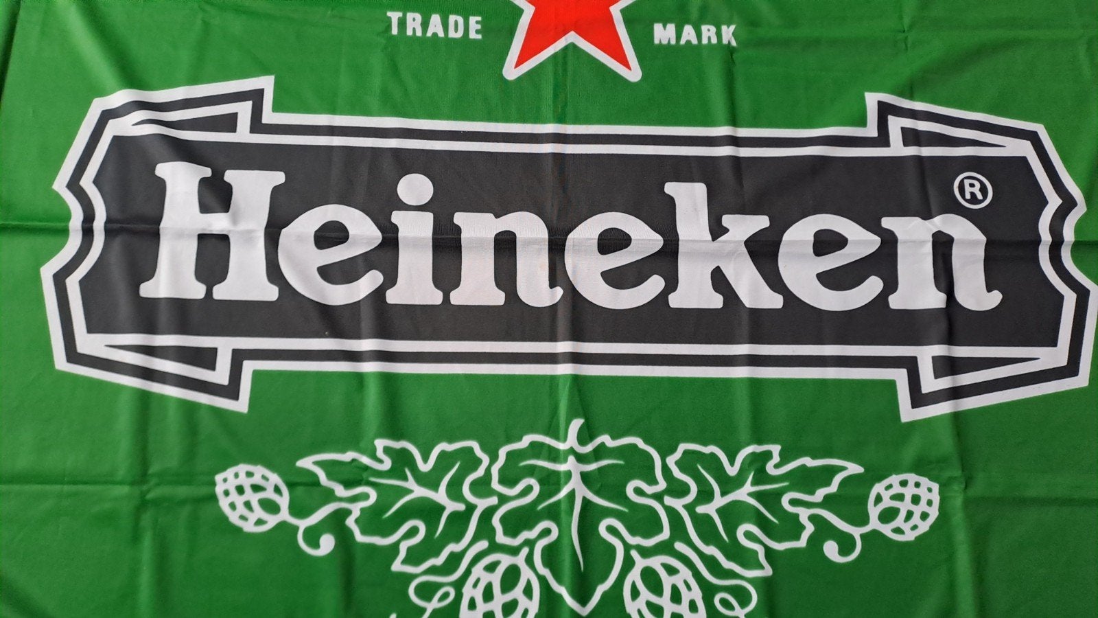 Heineken vlag, Ophalen of Verzenden, Zo goed als nieuw, Overige typen, Heineken