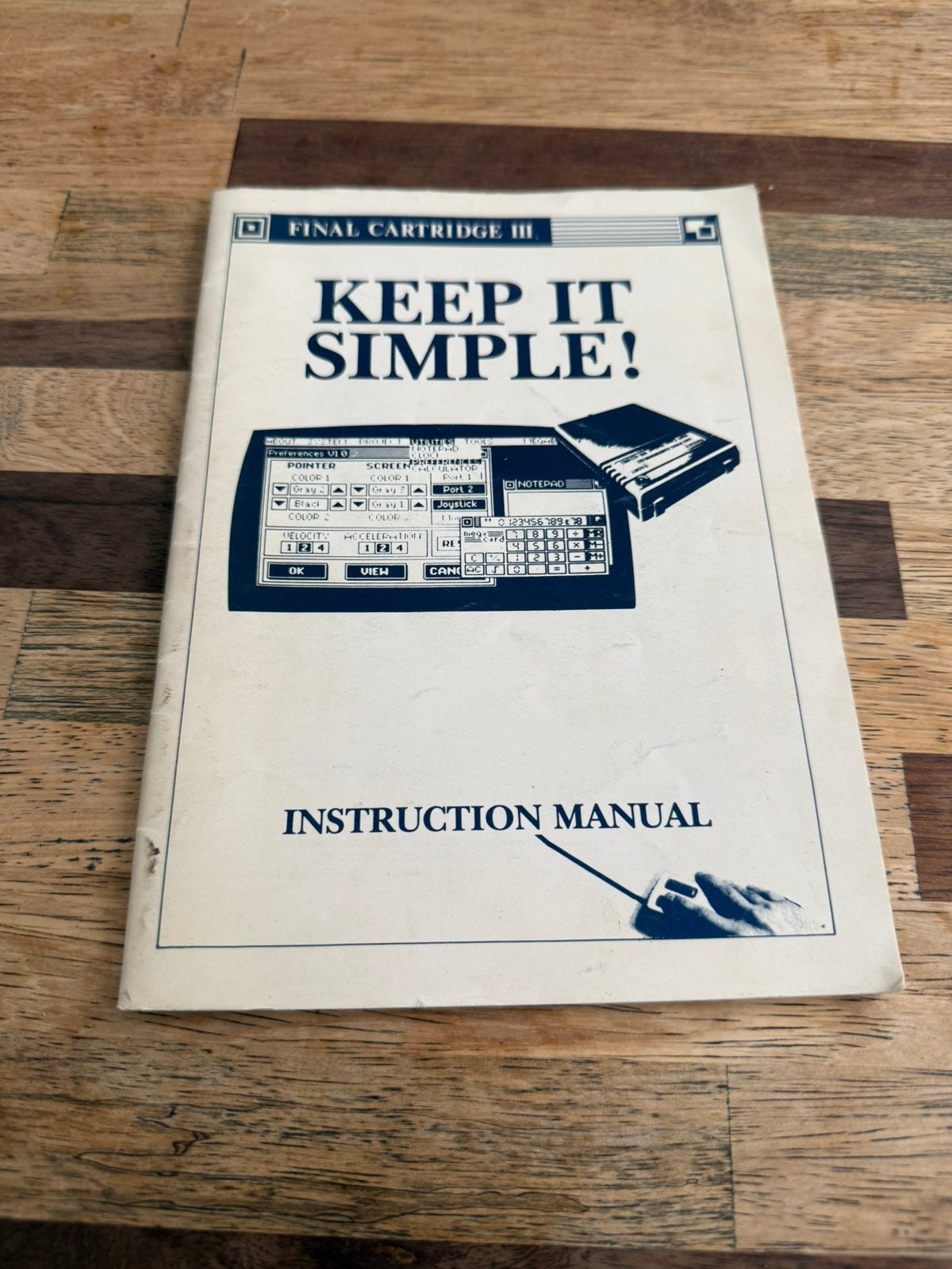 Commodore 64/128 Final Cartridge III – Handleiding NL, Computers en Software, Vintage Computers, Ophalen of Verzenden