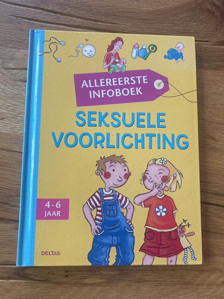 Allereerste Infoboek Seksuele Voorlichting 4-6 jaar, Ophalen of Verzenden, Zo goed als nieuw, 3 tot 4 jaar
