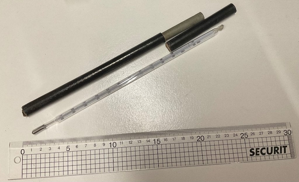 Aquarium-thermometer, Ophalen of Verzenden, Zo goed als nieuw, Overige typen