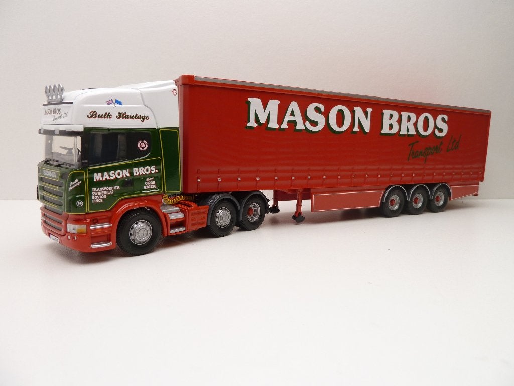 Scania R  ''  Mason Bros teansport Ltd '' Corgi, Ophalen of Verzenden, Zo goed als nieuw, Bus of Vrachtwagen, Corgi