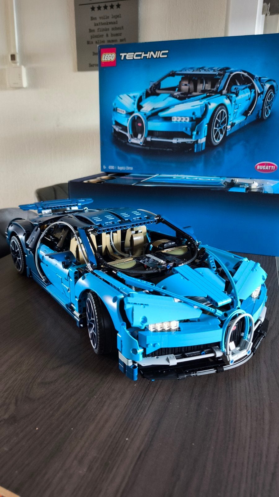 lego technic Bugatti Chiron 42083, Lego, Ophalen of Verzenden, Zo goed als nieuw, Technic