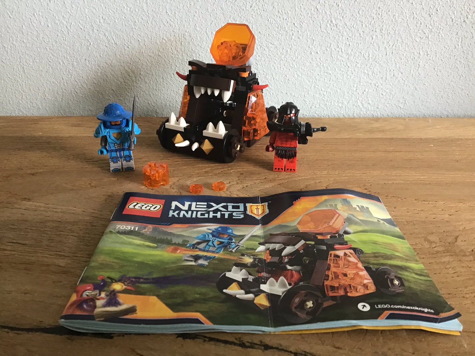 Lego Nexo Knights 70311 - Chaos Catapult, Ophalen of Verzenden, Zo goed als nieuw