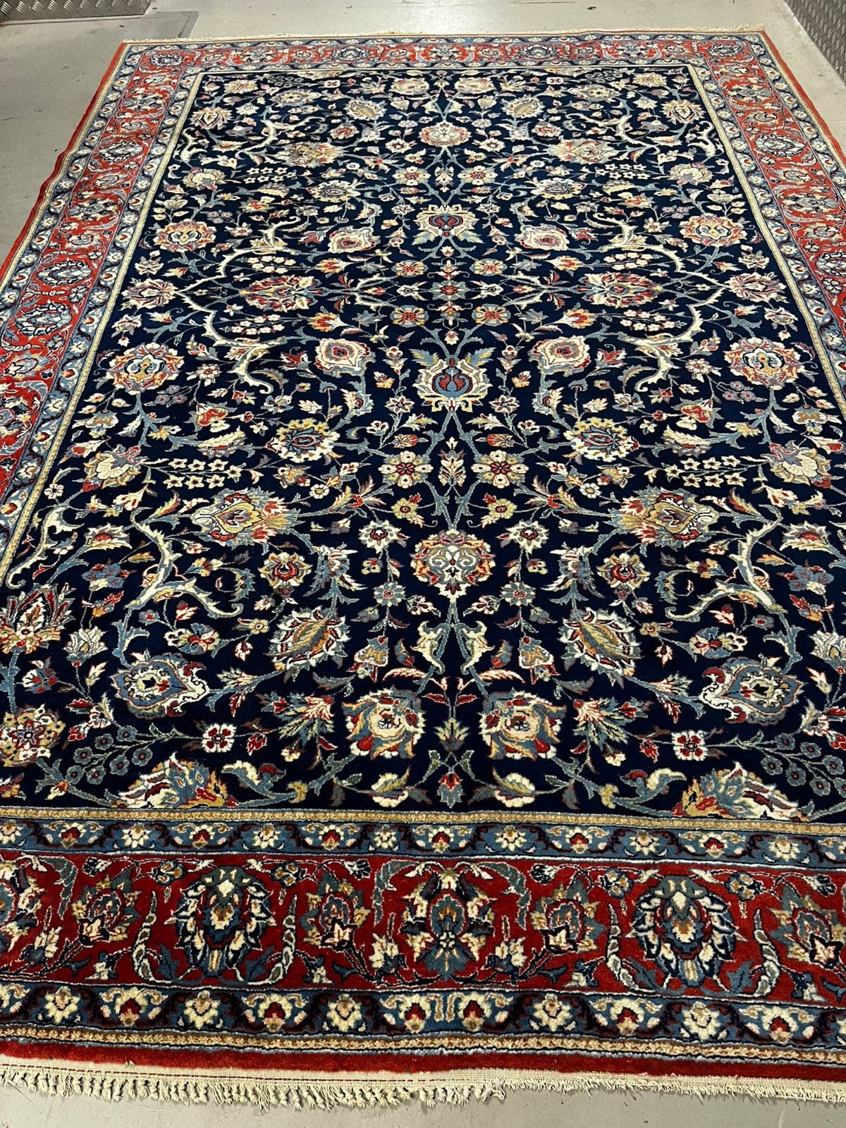 Perzische tapijt handgemaakte iran 320x225,, Huis en Inrichting, Ophalen, Gebruikt, 200 cm of meer, 200 cm of meer