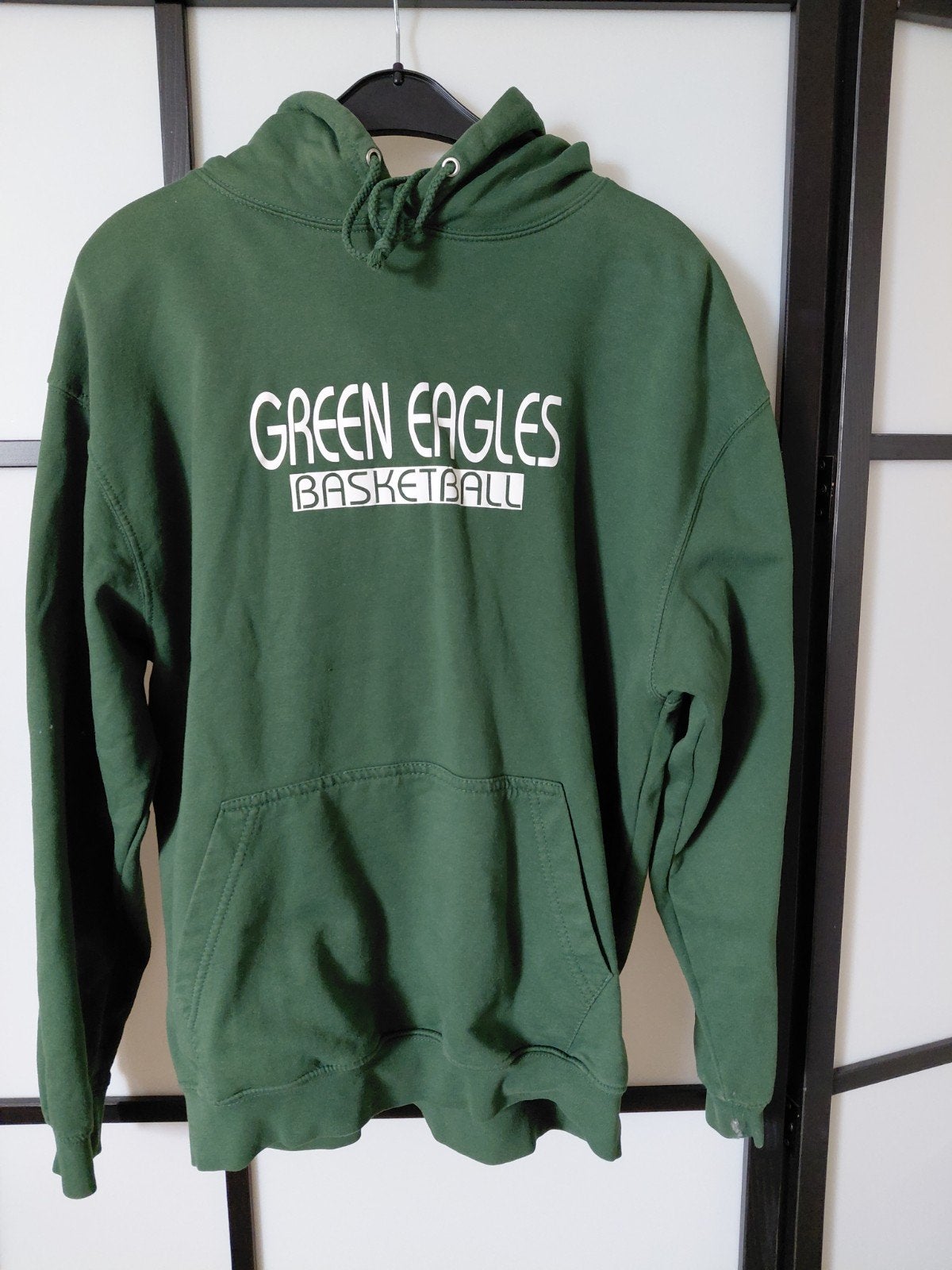 Green Eagles basketbal hoodie maat L, Maat 52/54 (L), Green Eagles, Ophalen of Verzenden, Zo goed als nieuw