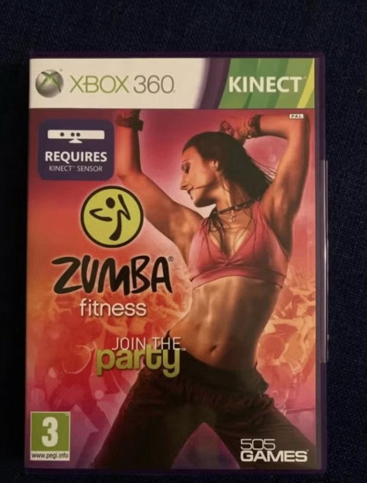 Kinect zumba fitness join the party 505 games, Ophalen of Verzenden, Zo goed als nieuw, Sport, 3 spelers of meer