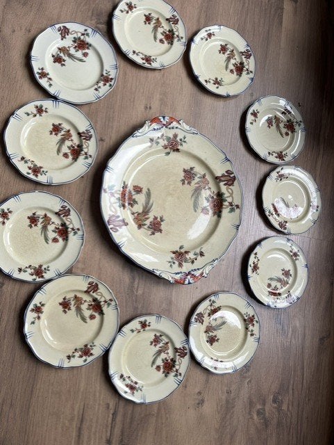 Vintage Royal Venton Ware bordjes en schaal, Ophalen