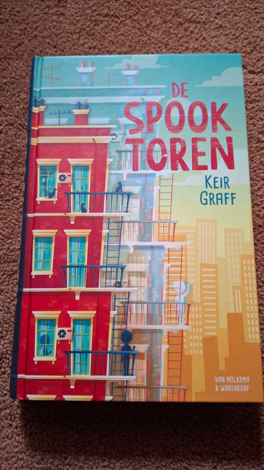 De Spooktoren - Keir Graff (Kinderboek), Ophalen of Verzenden, Zo goed als nieuw