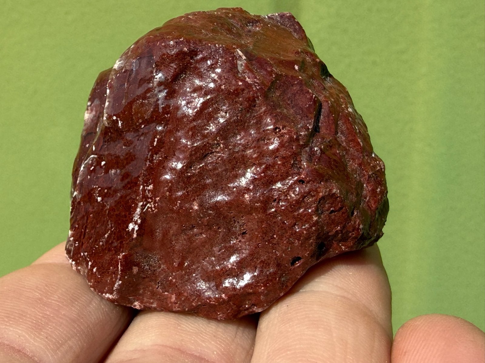Rode calciet uit Mexico mineralen A, Ophalen of Verzenden, Mineraal