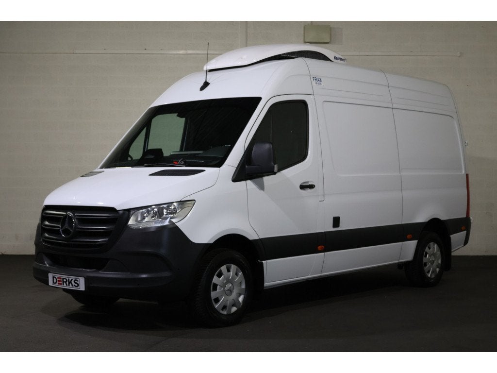 Mercedes-Benz Sprinter 317 CDI L2 H2 Automaat Koelwagen Dag, Auto's, Bestelauto's, Automaat, Gebruikt, Parkeersensor, Wit