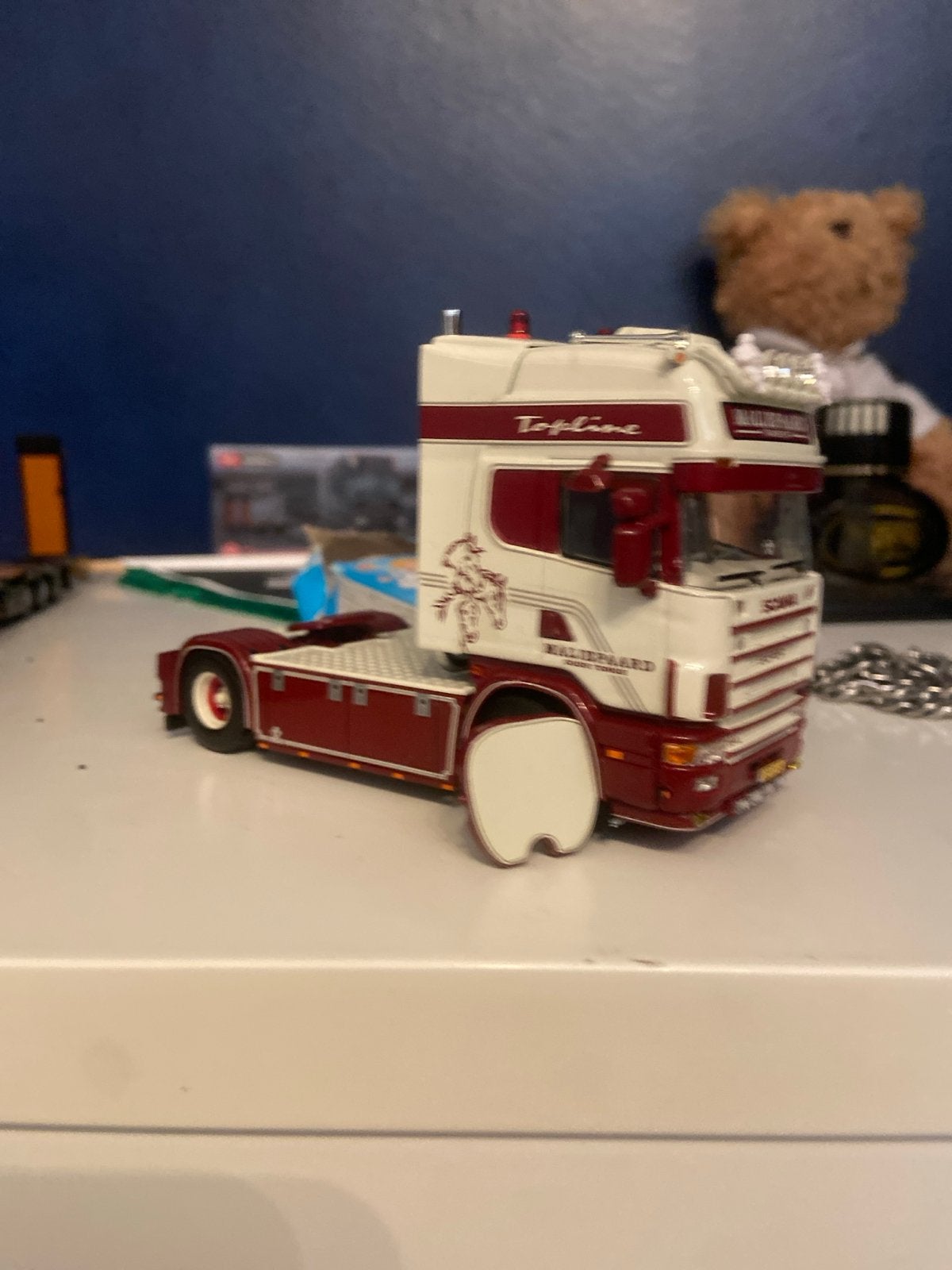WSI 1:50 Malipaard Transport met geurhanger (nieuw in doos), Ophalen of Verzenden, Zo goed als nieuw, Bus of Vrachtwagen, Wsi