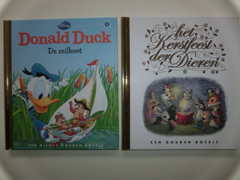 2 Disney Gouden boekjes, Ophalen, Overige figuren, Nieuw, Overige typen