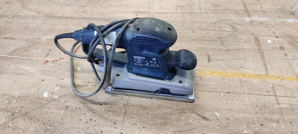 Bosch Blauw Vlakschuurmachine GSS 280 A, Ophalen, Gebruikt, Minder dan 600 watt, Vlakschuurmachine