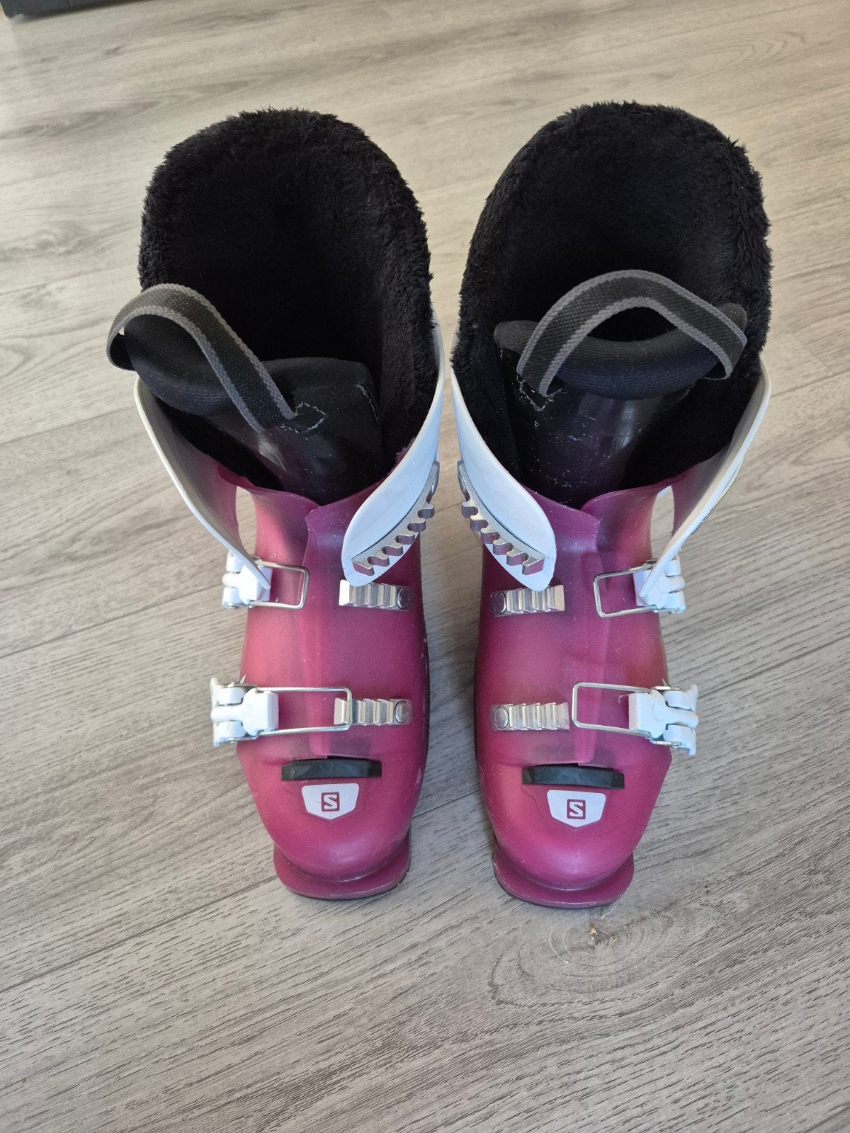 Salomon T3 Skischoenen - Maat 24-24.5 (28.5), Ophalen, 160 tot 180 cm, Gebruikt, Schoenen